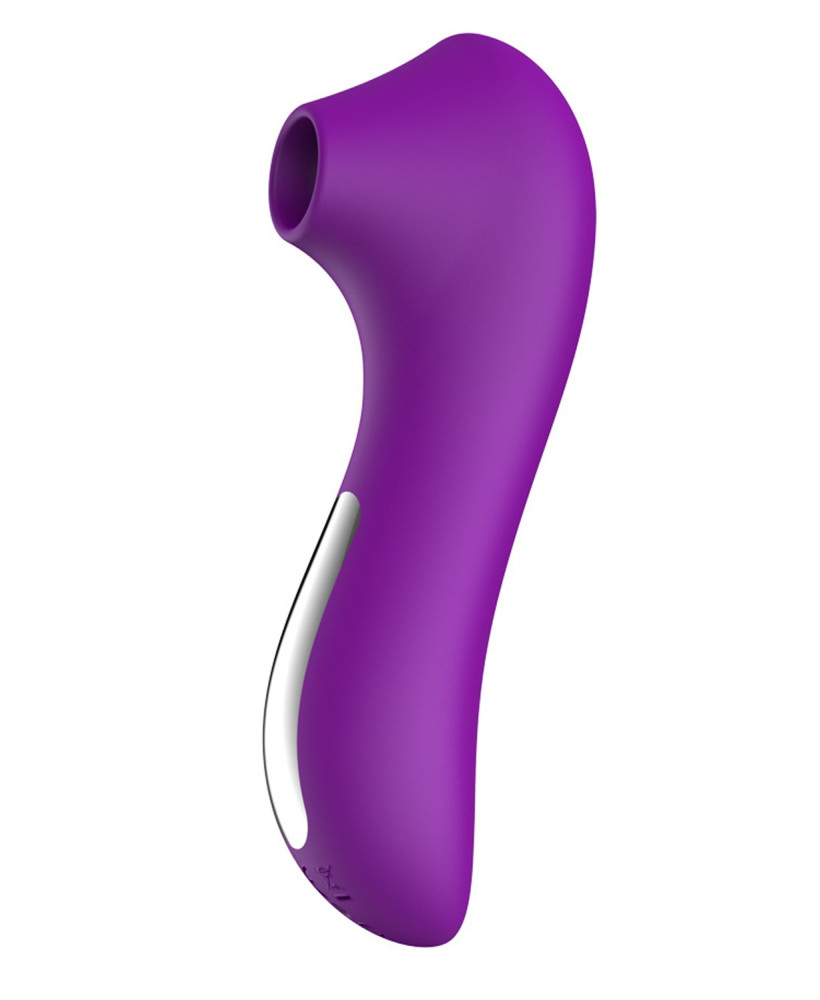 Stimulateur succion de clitoris et tétons USB violet 